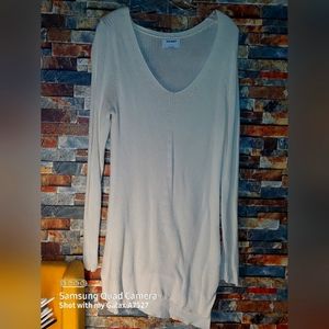 Long sleeve knitted sweater